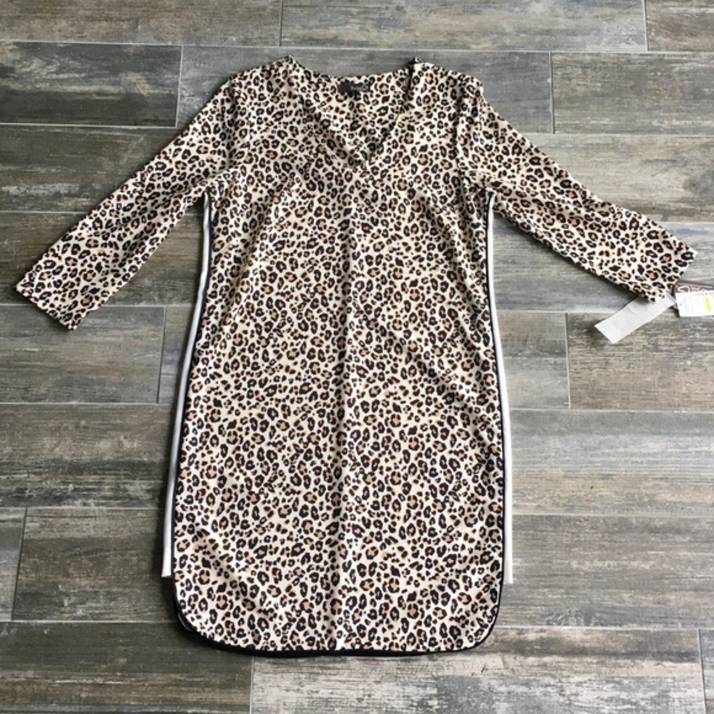 NWT Rosa G Leopard Dress